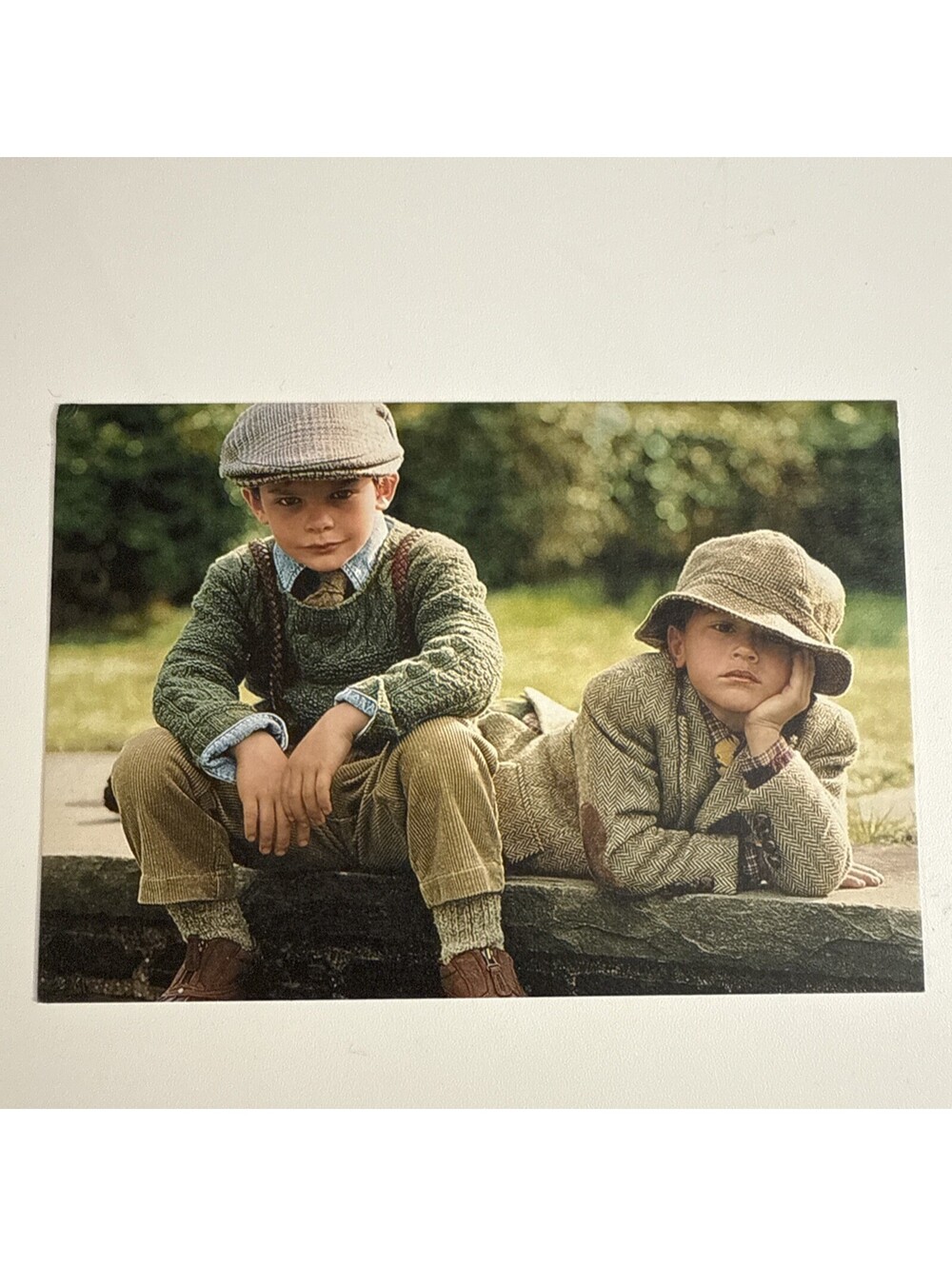 Ralph Lauren Double RL Vintage Postcard 5.75 X 4 In